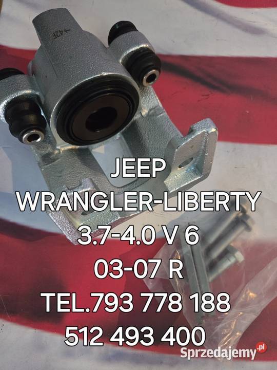 ZACISK HAMULCOWY TYLNY JEEP WRANGLERLIBERTY 4037 Kawnice sprzedam