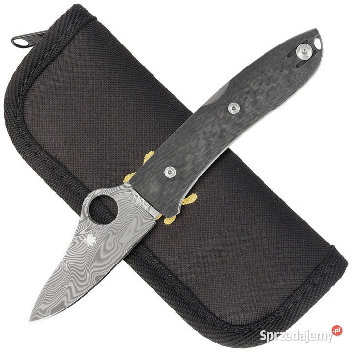 Nóż składany Spyderco SpyOpera Sprint Run Carbon Warszawa sprzedam