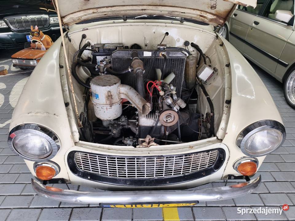Syrena 105 żółte tablice kupiony w polskim salonie
