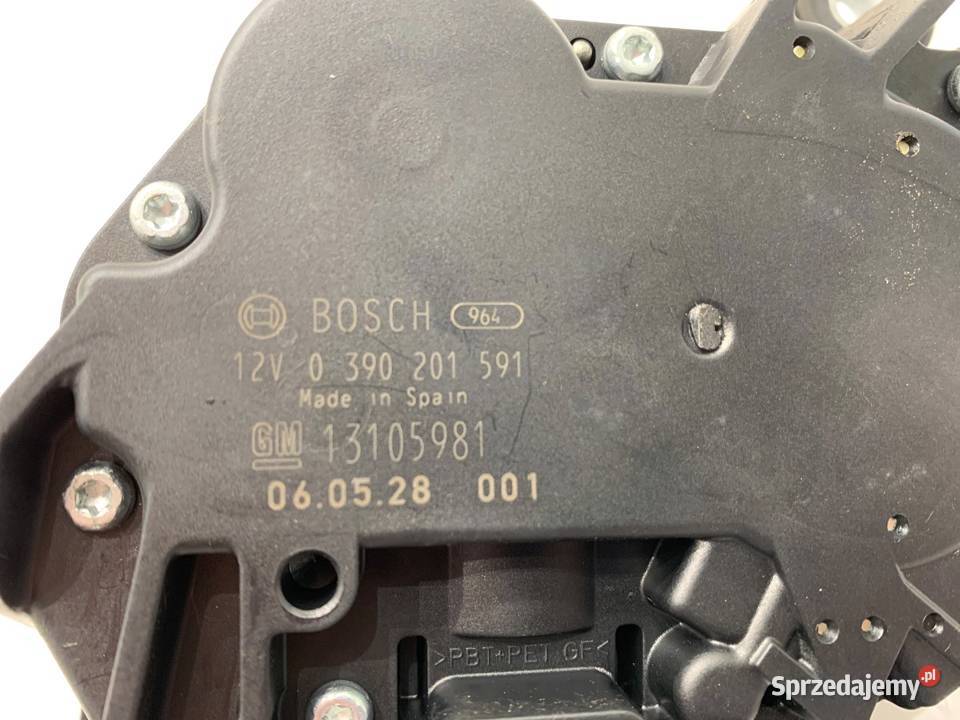 SILNIK WYCIERACZEK TYŁ OPEL ASTRA H 13105981 podkarpackie