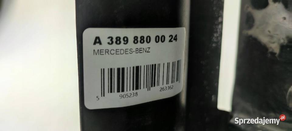 OSŁONA STOPIEŃ ZDERZAKA NOWA ASO MERCEDESBENZ