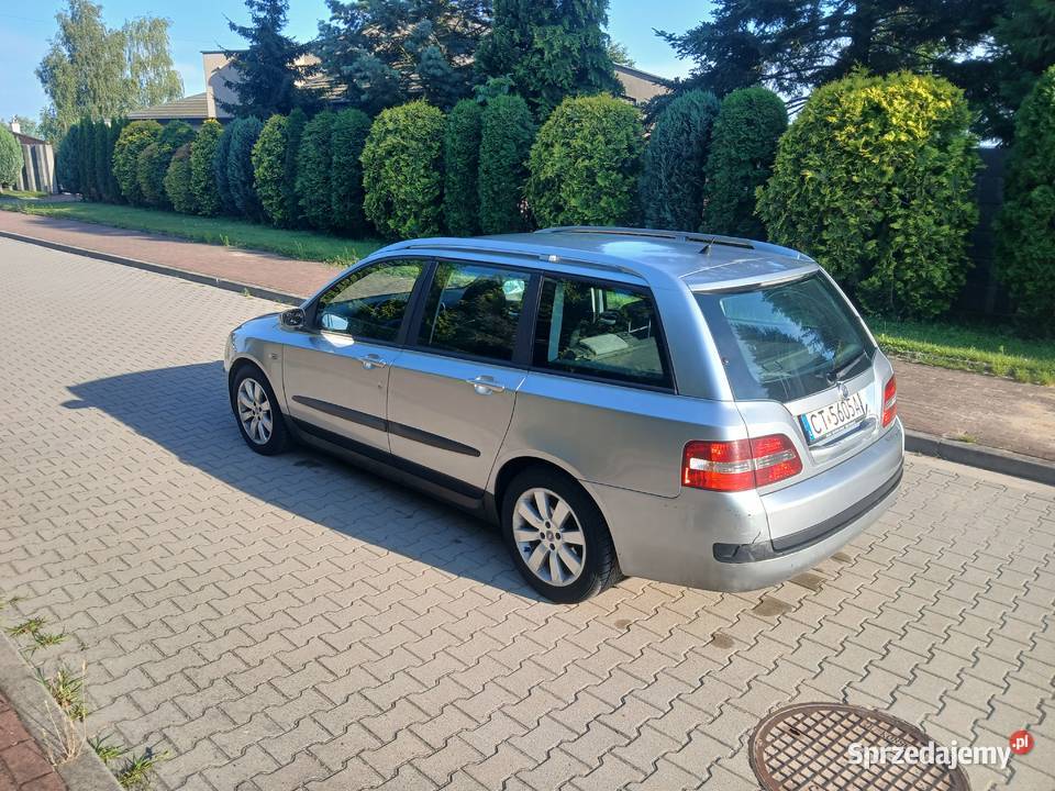 Fiat Stilo SW 19 Multijet spalanie 5l 2007r nieuszkodzony Płock