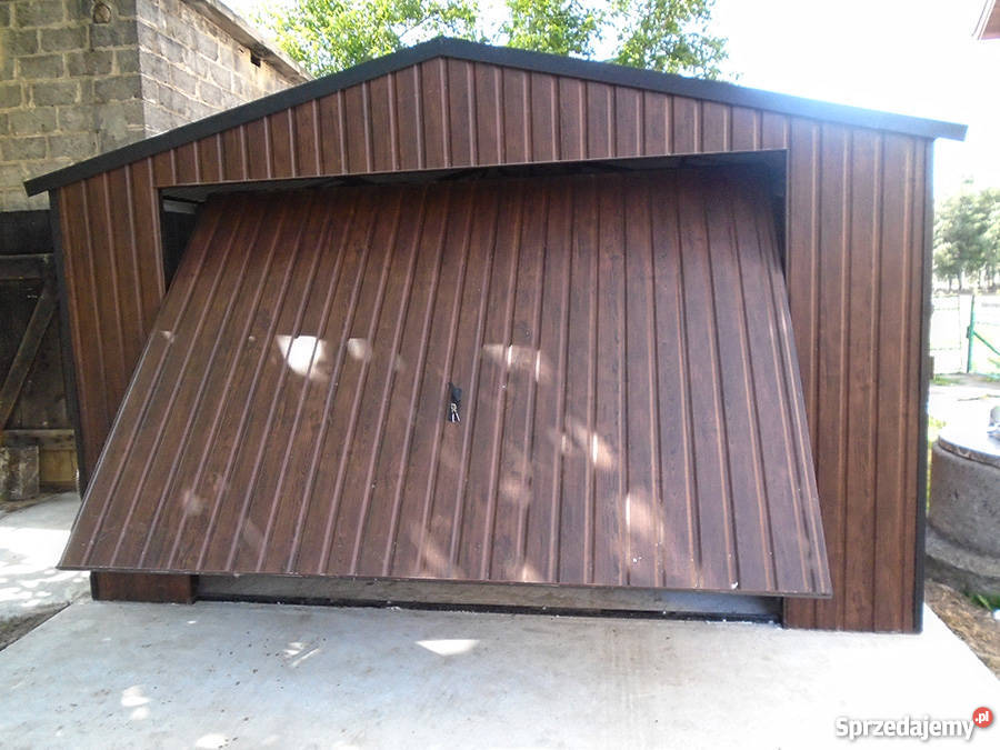 Garaż blaszany PREMIUM 6x6 drewnopodobny sprzedam
