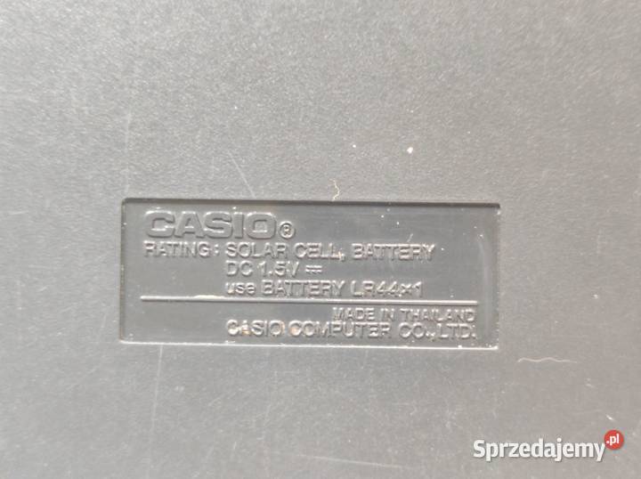 Casio kalkulator D20A vintage kolekcjonerski