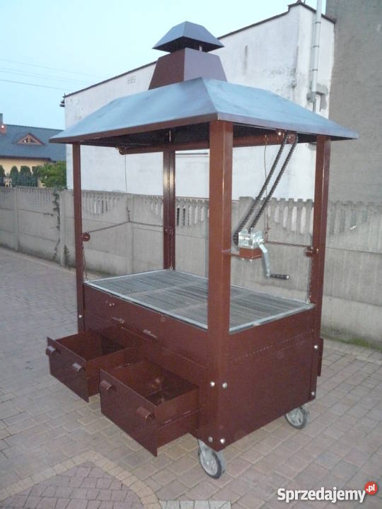Grill gastronomiczny przemysłowy blacha 6mm Gastronomia Damasławek