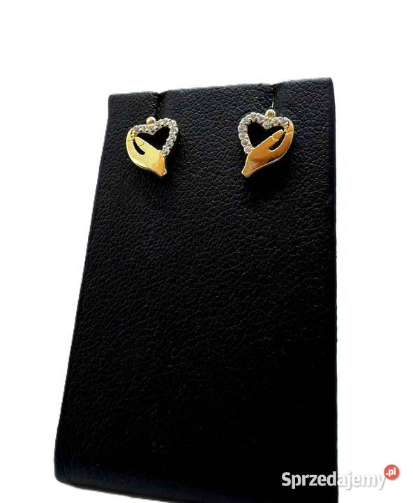 Nowe Złote Kolczyki pr 585 102g Elbląg