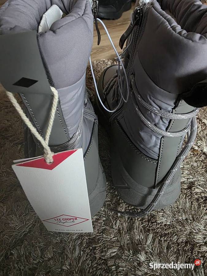 Oryginalne Buty damskie szare Lee Cooper rozmiar podlaskie Białystok