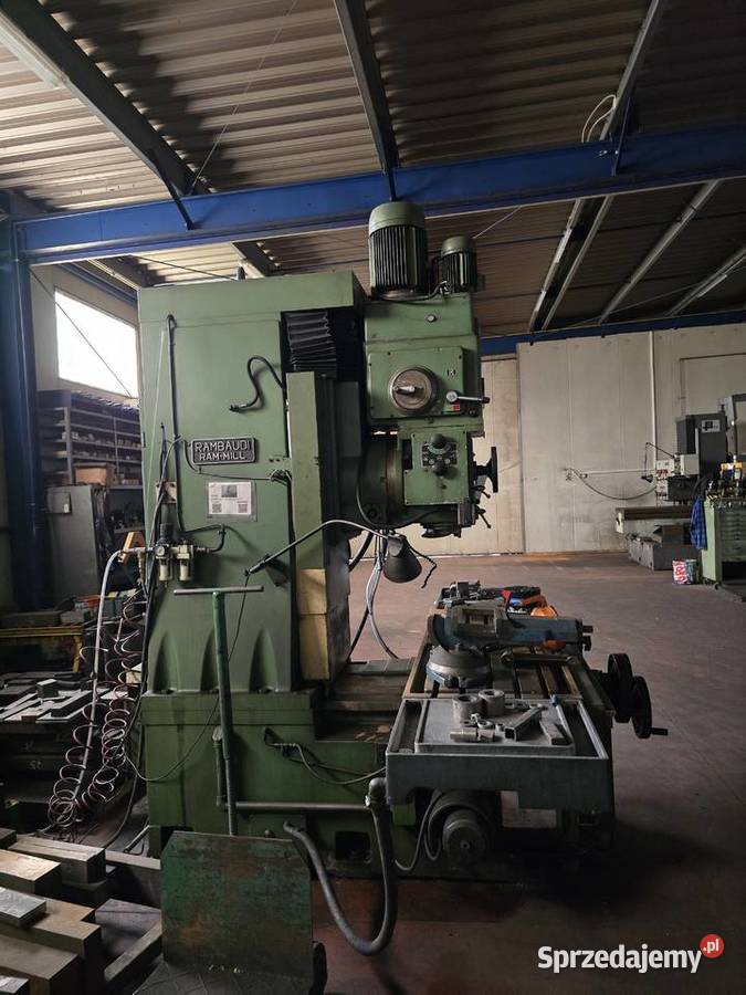 Frezarka pionowa głowicowa Rambaudi RAMMill
