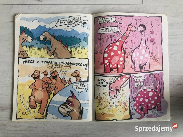 Komiks Władcy Wielkich nizin Gabriela Łódź