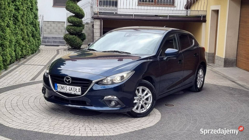 Mazda 3 Climatronic Navi Kamera GWARANCJA Zakup ogranicznik prędkości Płońsk