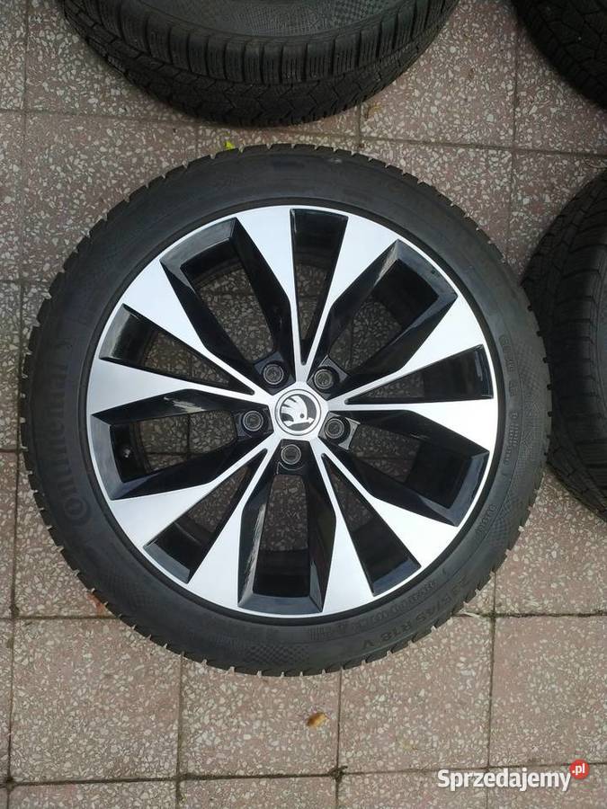 Oryginale felgi Skoda Cassiopeia 18 opony zimowe Bytów