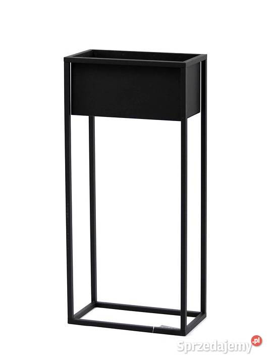 Kwietnik Metalowy Stojak Donica 80x40 skrzynka