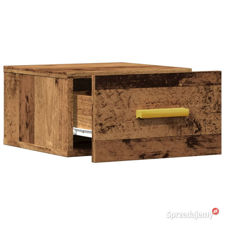Wiszące szafki nocne 2 stare drewno 35x35x20 Warszawa