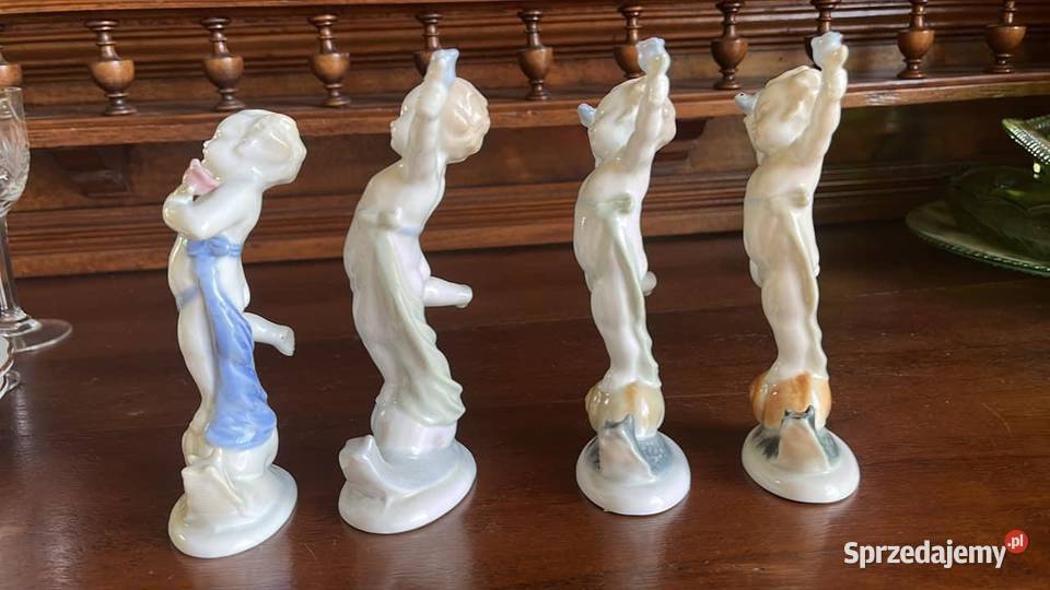 Wiosna Figurki Pory Roku Ilmenau Porzellanfabrik Gdańsk