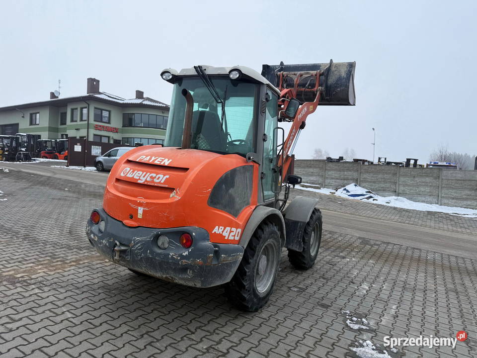 ładowarka czołowa ATLAS AR420 waga przebieg łódzkie