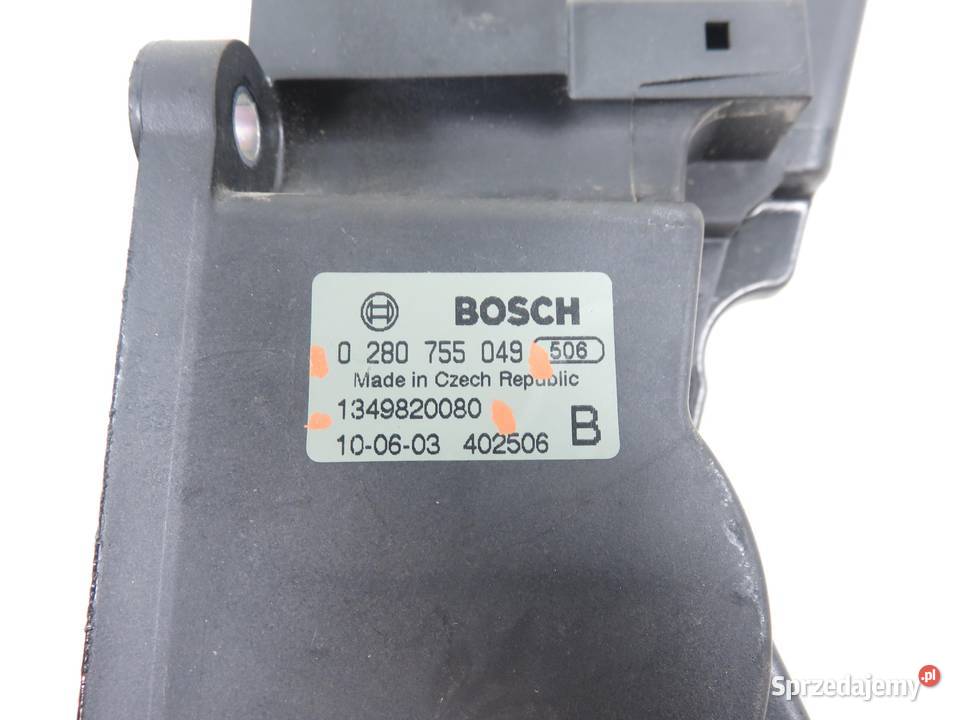 POTENCJOMETR GAZU BOXER JUMPER DUCATO 06 22 osobowe sprzedam