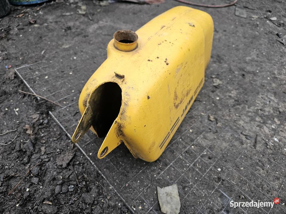Zbiornik paliwa Jawa Mustang 50 żółty Drzewica