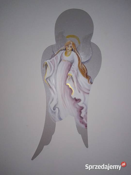 Anioł Stróż ręcznie malowany Katowice