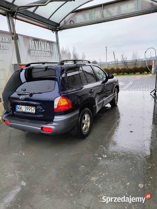 Hyundai Santa fe niebieski