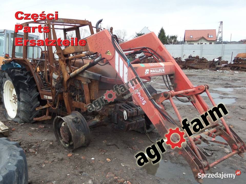 Holland TL80 części skrzynia biegów silnik Byków