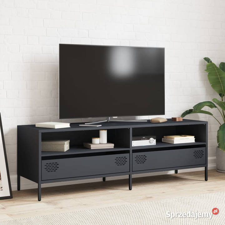 Szafka RTV antracyt 135x39x435 stal walcowana na mazowieckie Warszawa