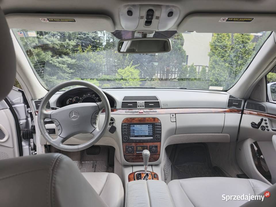 2005 MercedesBenz Klasa S 500 4Matic śląskie Częstochowa sprzedam