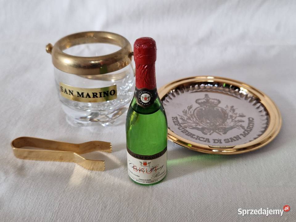 Wiaderko do loduszampanszczypce pamiątka z San Pozostałe