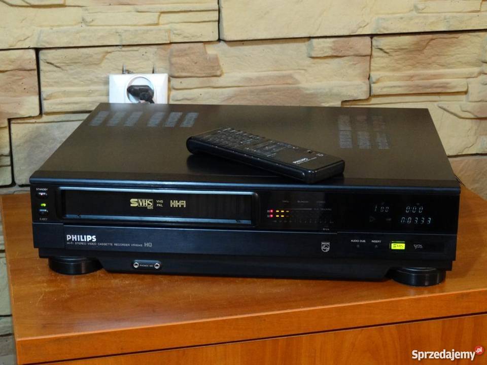 Magnetowid Philips SVHS pilot WYSYŁKA Jasło