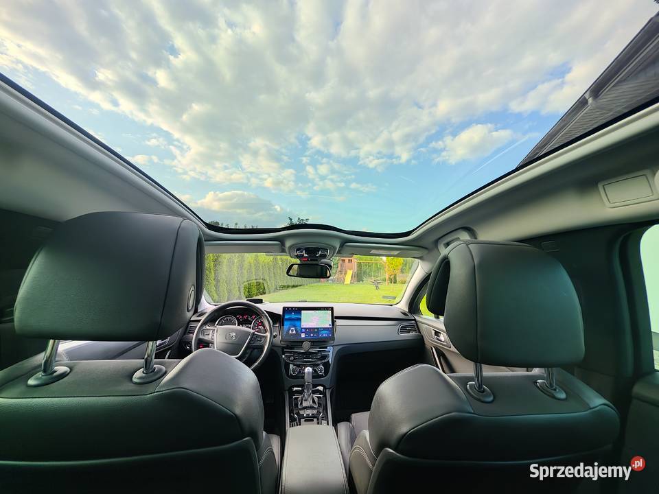 Peugeot 508 I 20 HDi 163 Automat Panorama Biała łopatki zmiany biegów Radom