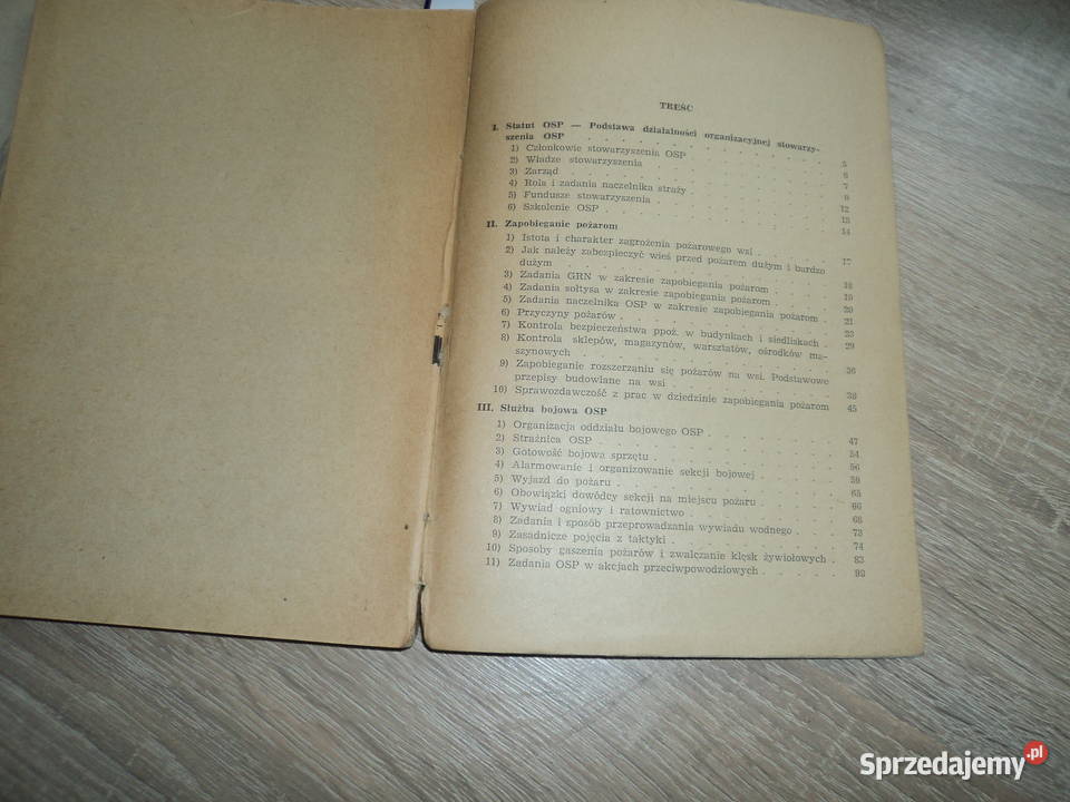 Podręcznik naczelnika OSP 1963