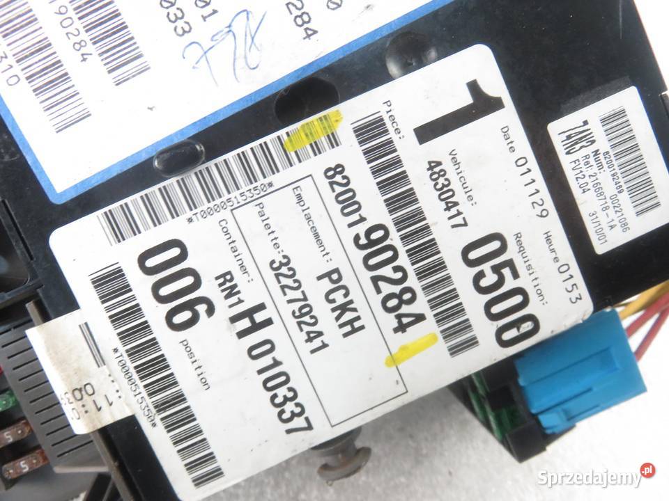 BSI RENAULT LAGUNA II 19 dCi 8200190284