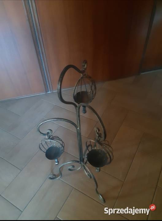Świecznik metalowy sprzedam Bielsko-Biała sprzedam