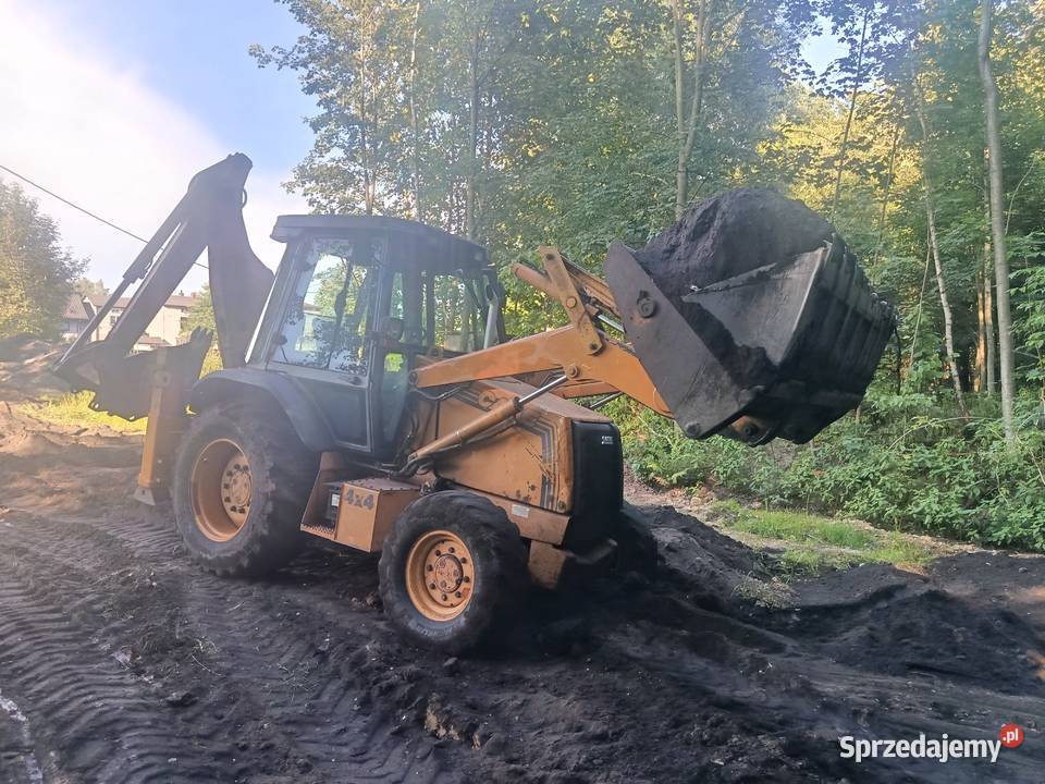 Case 580 sle 4x4 cumins turbo nie Zawiercie