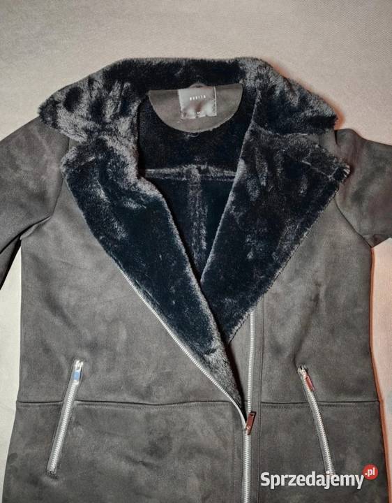 Płaszcz Stylowy Płaszcz ze sztucznym futerkiem Kurtki i płaszcze Odzież damska Oława