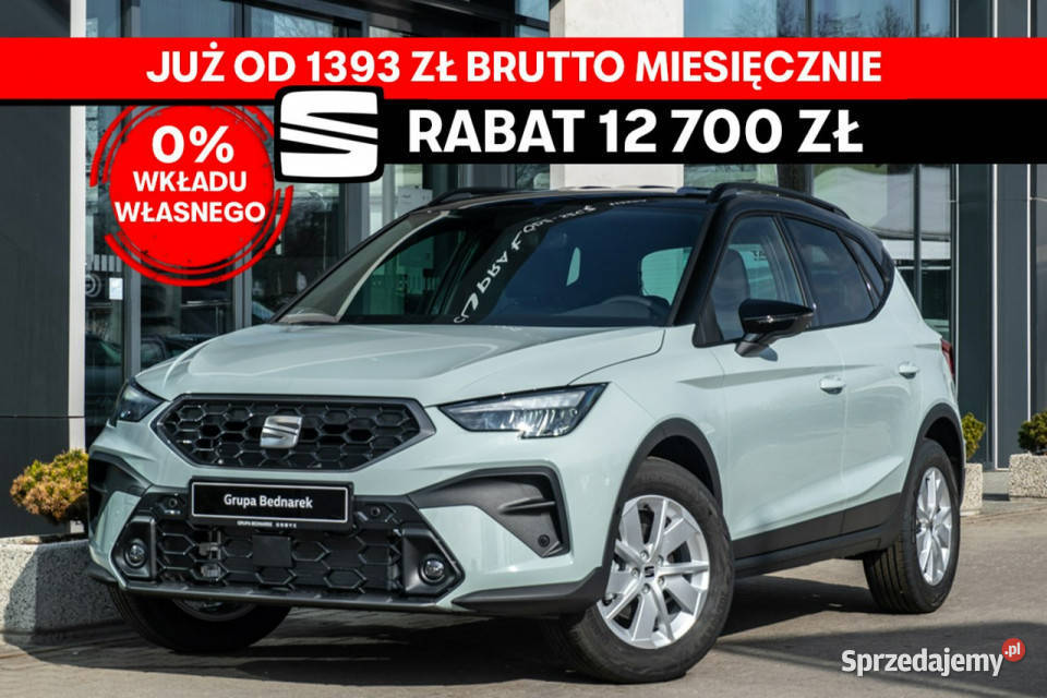 Seat Arona Style 10 TSI 115 DSG isofix łódzkie Łódź