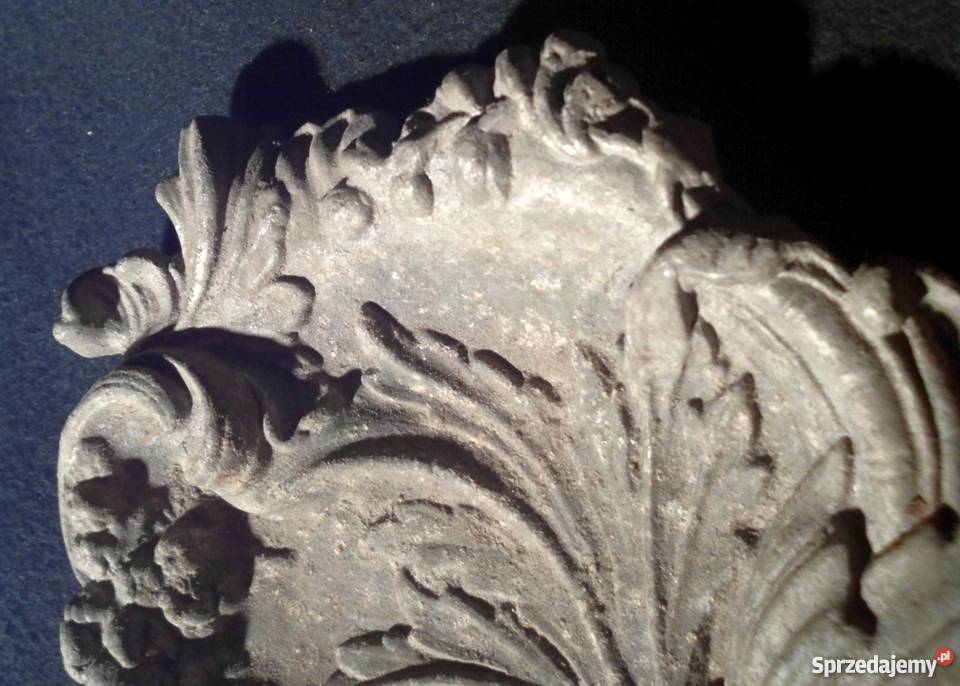 ANTYK STARA metalowa ozdoba pałacowa Kraków
