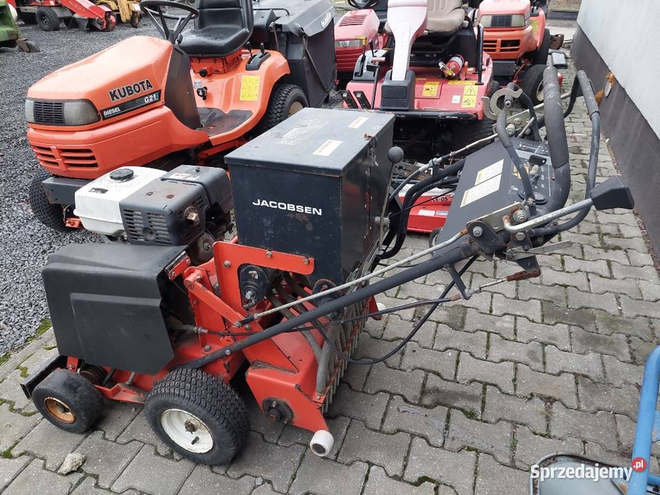 Profesjonalny siewnik do traw Jacobsen AeroKing wielkopolskie