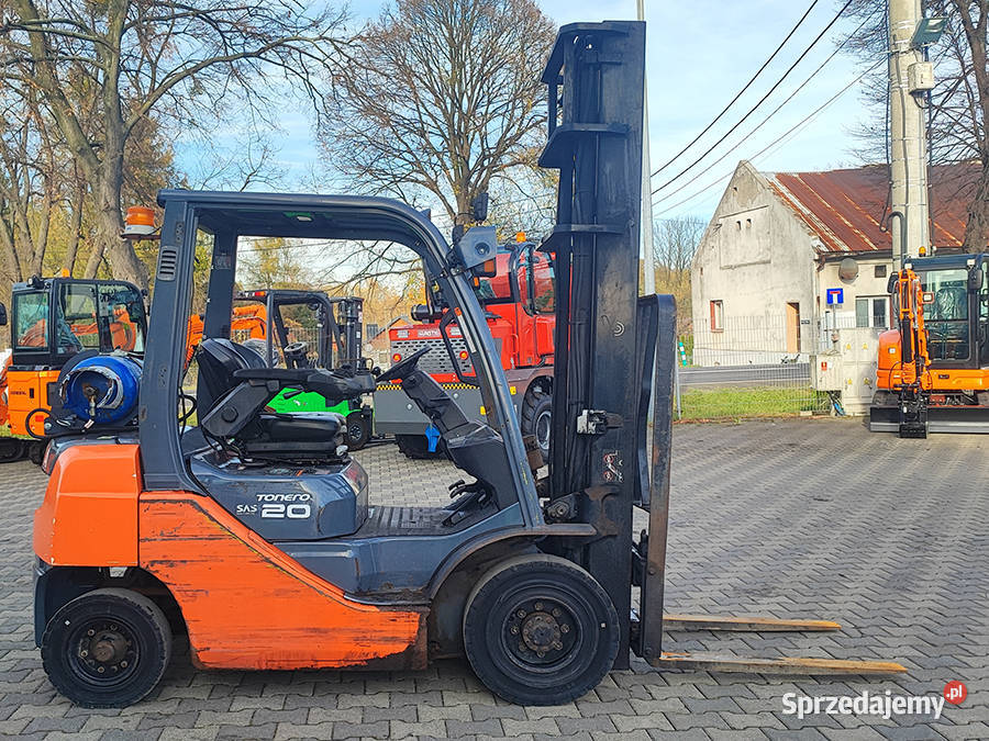 Wózek widłowy Toyota 028FGF20 2 t duplex 45 m Kęty