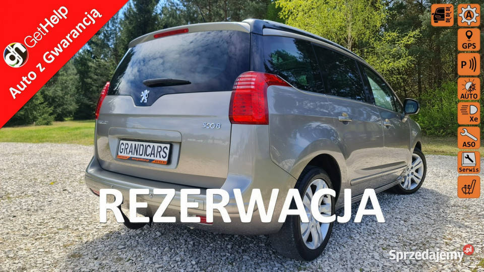 Peugeot 5008 20 HDI 163 Automat NAVI Parktronic Chmielnik