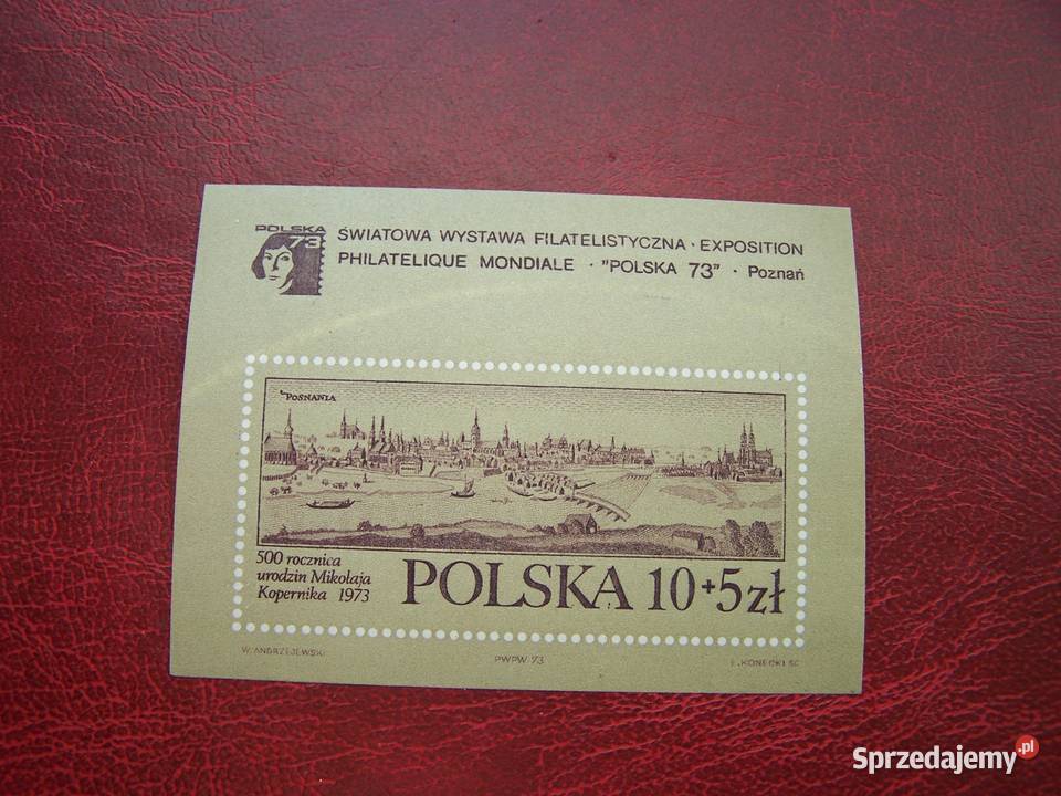 Polska 1973 MNH 500 Rocznica urodzin Kopernika