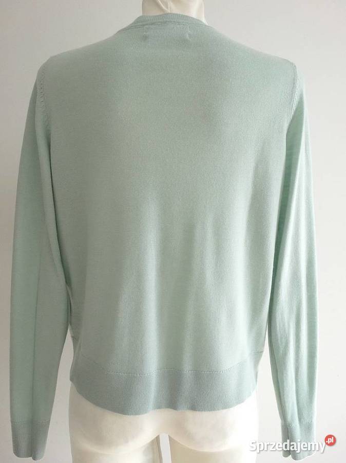 Sweter Kardigan Wełniany 100 Wełna Merino Fine podlaskie