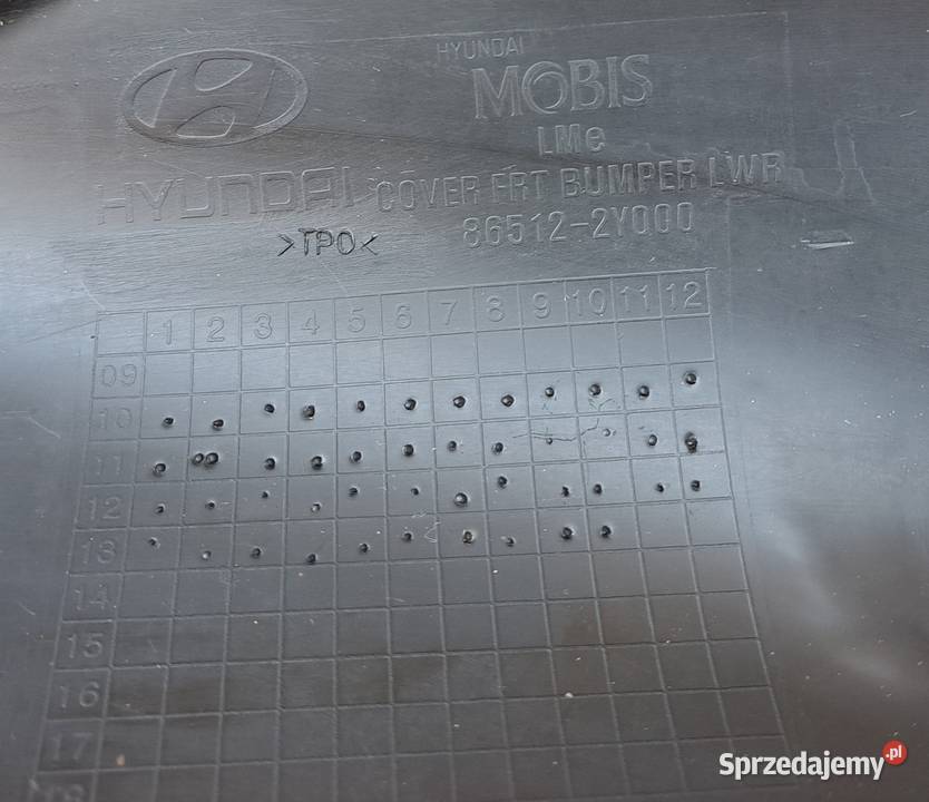 Spoiler Dokładka Zderzaka Przód Hyundai ix35 Mielęcin