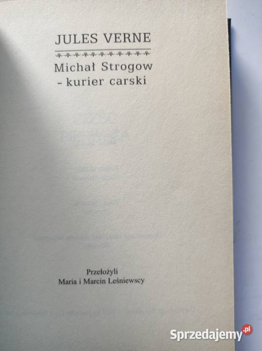 Michał Strogow Kurier carski Jules Verne Kielce