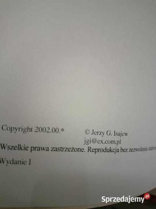 Bazy danych język sql książki Warszawa