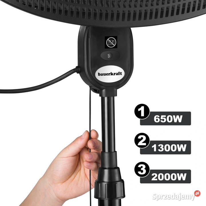 Parasol ogrzewacz elektryczny 2000W