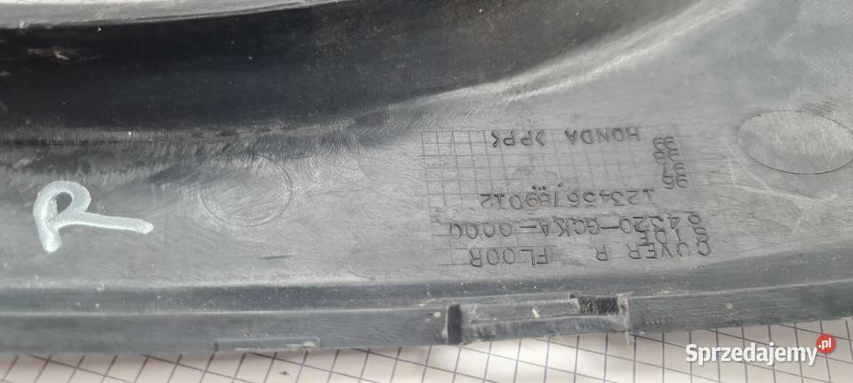 Honda Shadow 9050 SRX wypełnienie prawe wlot