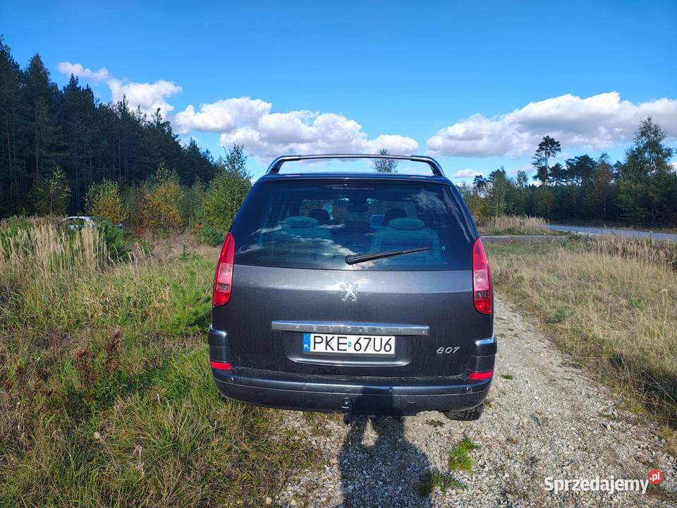 Peugeot 807 wygodny przestronny i niezawodny Kępno