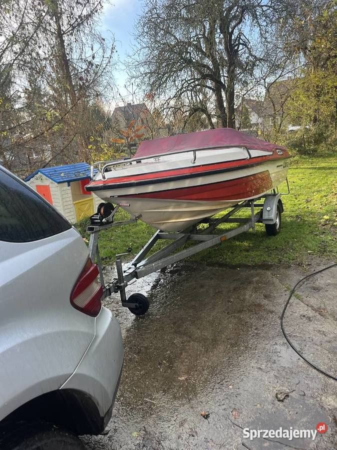 Łódź motorowa Szwajcarii z Honda 100 Wrocław sprzedam