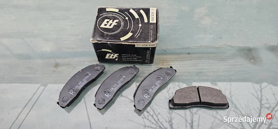 Klocki hamulcowe FORD FIESTA I 19761983 PRZÓD Zbąszyń