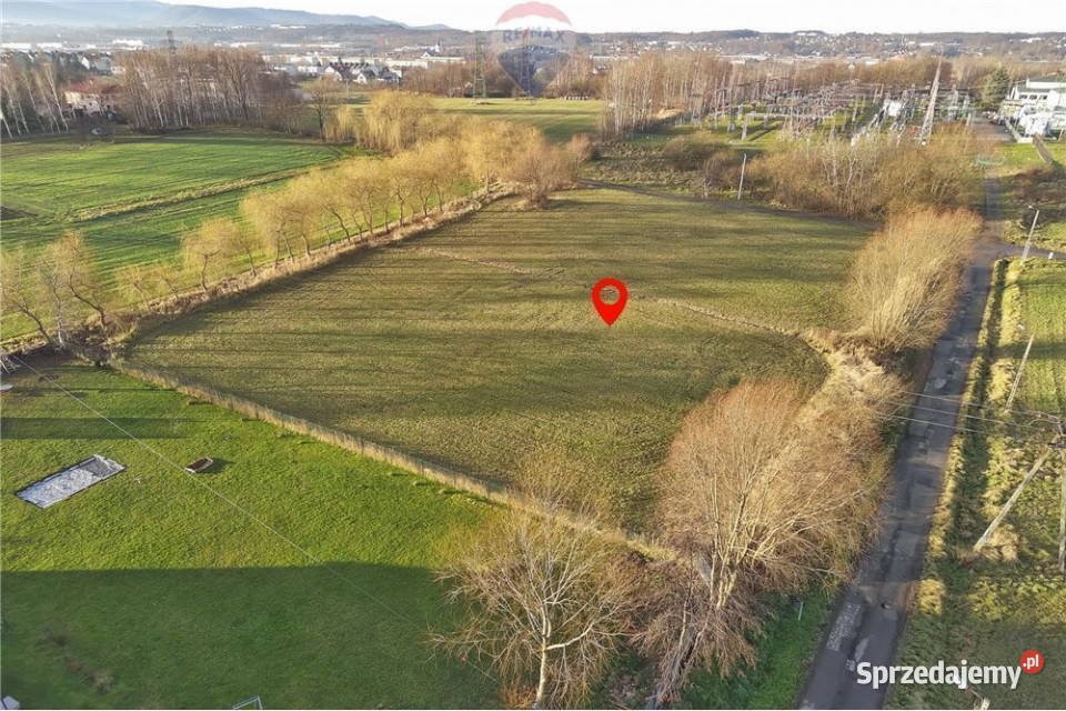 Duża działka usługowa w Komorowicach Krakowskich Sprzedaż Bielsko-Biała